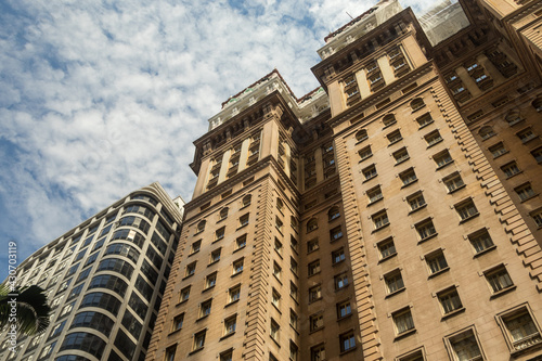 Edifício Martinelli e Altino Arantes no Centro Antigo de São Paulo.