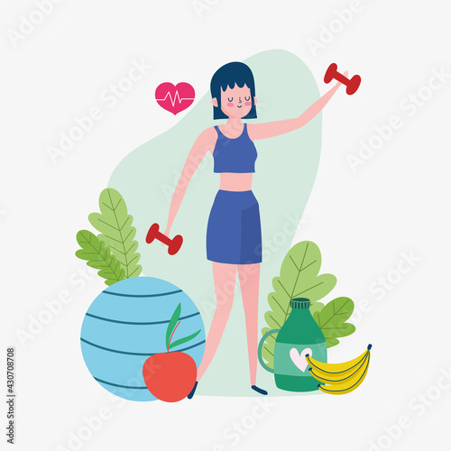 woman healthy lifestyle