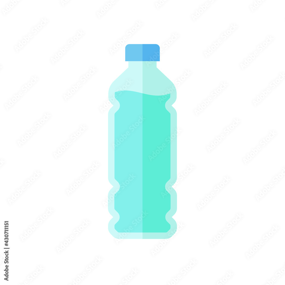 Bottle icon. Simple flat style. Water, container, plastic, drink, cola, cold, beverage, concept, design element. Vector illustration isolated on white background. EPS 10. Bottle icon. Simple flat style. Water, container, plastic, drink, cola, cold, beverage, concept, design element. Vector illustration isolated on white background. EPS 10.