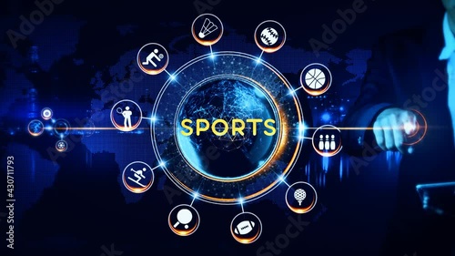 Wallpaper Mural Sports Icon Rotating wheel Concept Rotating wheel with icon surrounded by city and world map Center and spoke Concept Torontodigital.ca