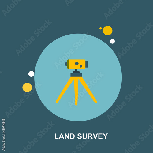 Land survey flat concept design