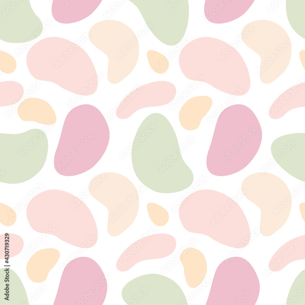Seamless camouflage pattern of pastel colors Seamless camouflage pattern of pastel colors