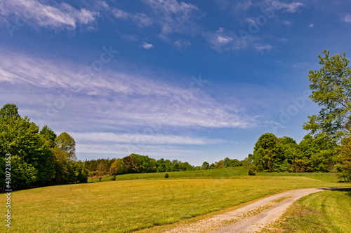 road in the countryside
