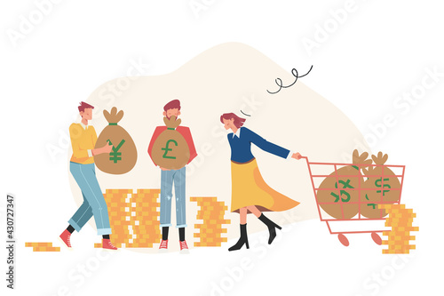 Digital currency exchange, finance, digital market, cryptocoin wallet, stock exchange, online transfer