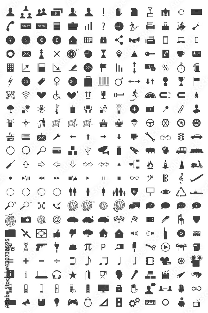 Vector icon set Vector icon set