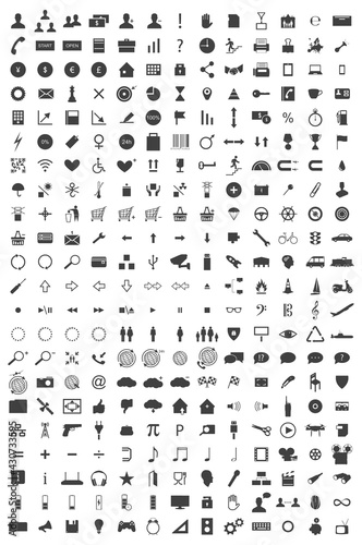 Vector icon set