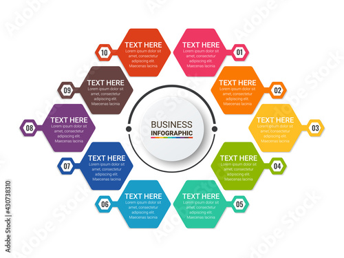 Infographic Templates for Business Vector Illustration. can be used for diagram infograph chart business presentation or web , Vector design element illustration