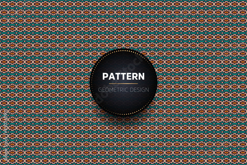 A colorful vector seamless geometric pattern