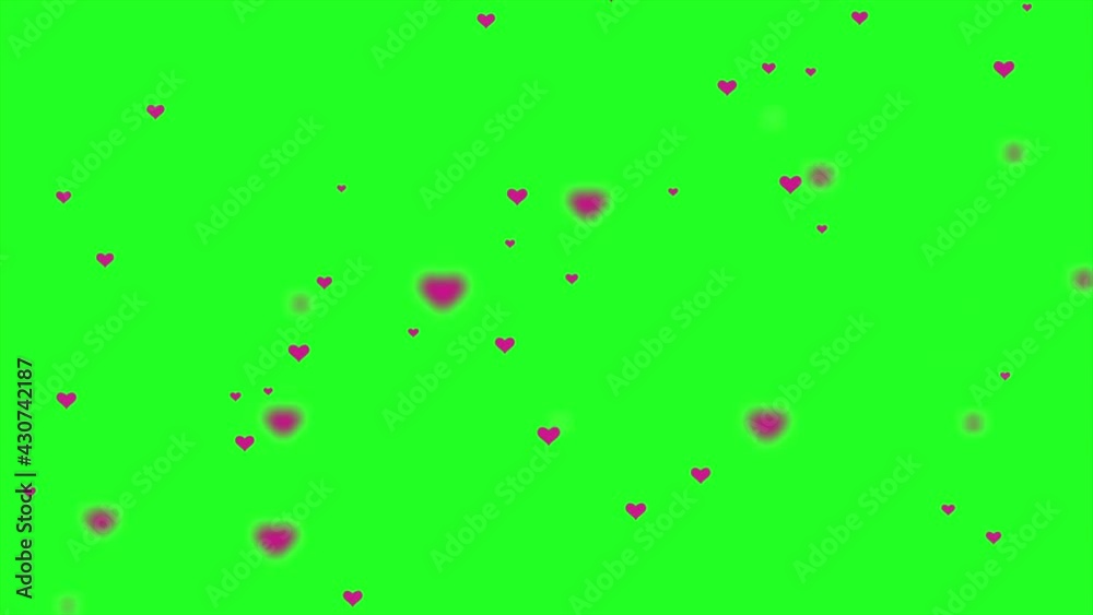 FALLING HEARTS animation on CHROMA KEY background, GREEN SCREEN. Video abstract effect for celebration, ROMANTIC EVENT, wedding, birthday. Rain from many hearts. Gifts. LOVE. Award concept. FALLING HEARTS animation on CHROMA KEY background, GREEN SCREEN. Video abstract effect for celebration, ROMANTIC EVENT, wedding, birthday. Rain from many hearts. Gifts. LOVE. Award concept.
