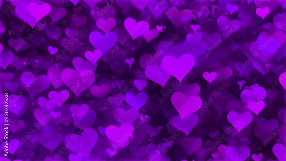 Beautiful Purple Heart Background, It can be used as a backdrop for Special events, Festivals Videos, titles, openers, etc. Beautiful Purple Heart Background, It can be used as a backdrop for Special events, Festivals Videos, titles, openers, etc.