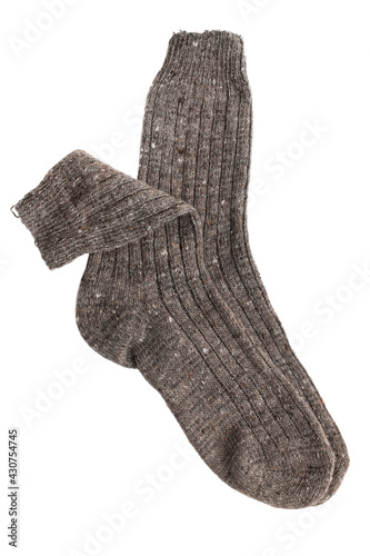 Wallpaper Mural Knit socks isolated Torontodigital.ca