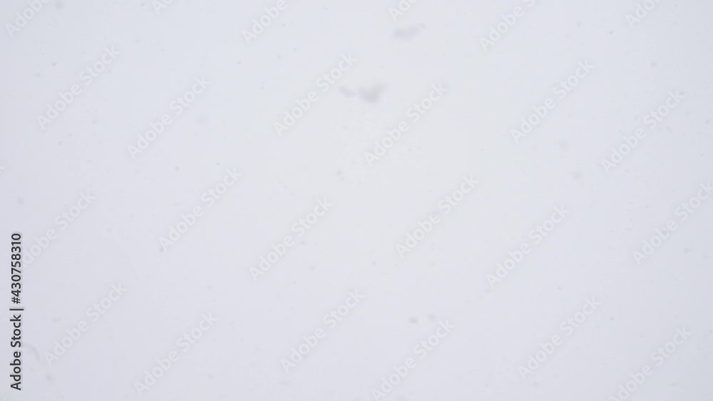 Large snow on the background