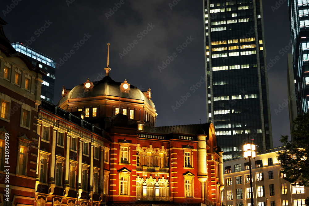 輝きを増す東京駅