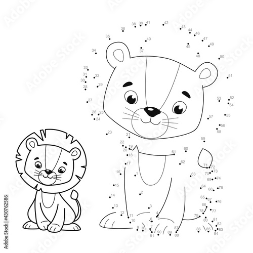 Dot to dot games for children