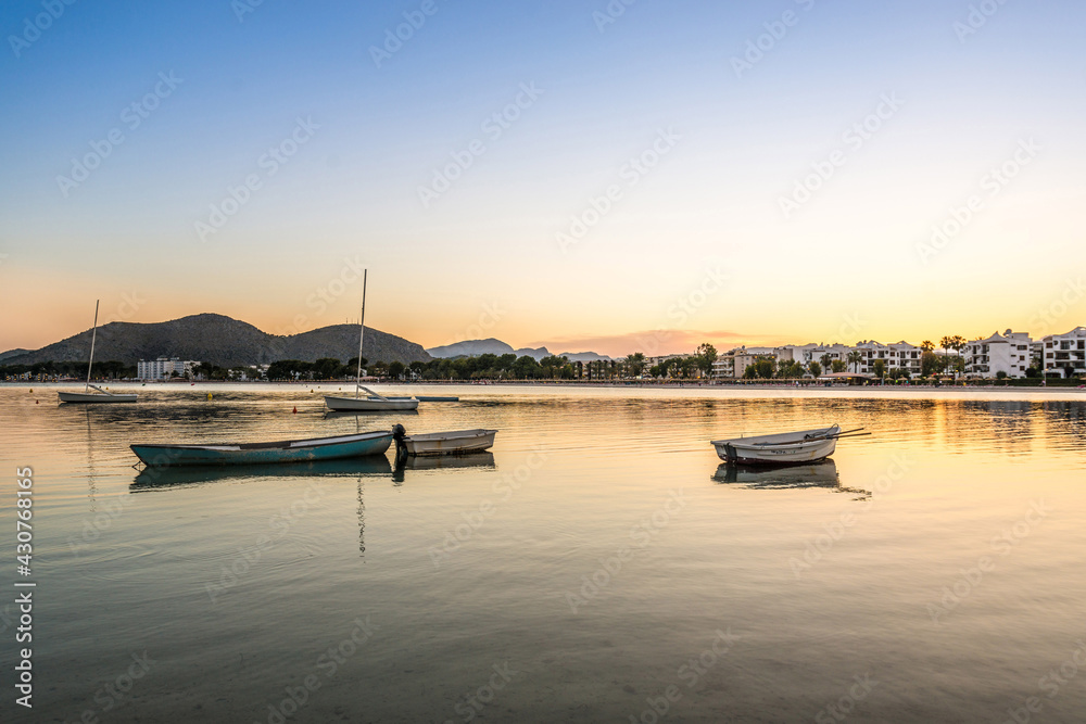 Alcúdia city in Mallorca, Spain Balearic Island Alcúdia city in Mallorca, Spain Balearic Island