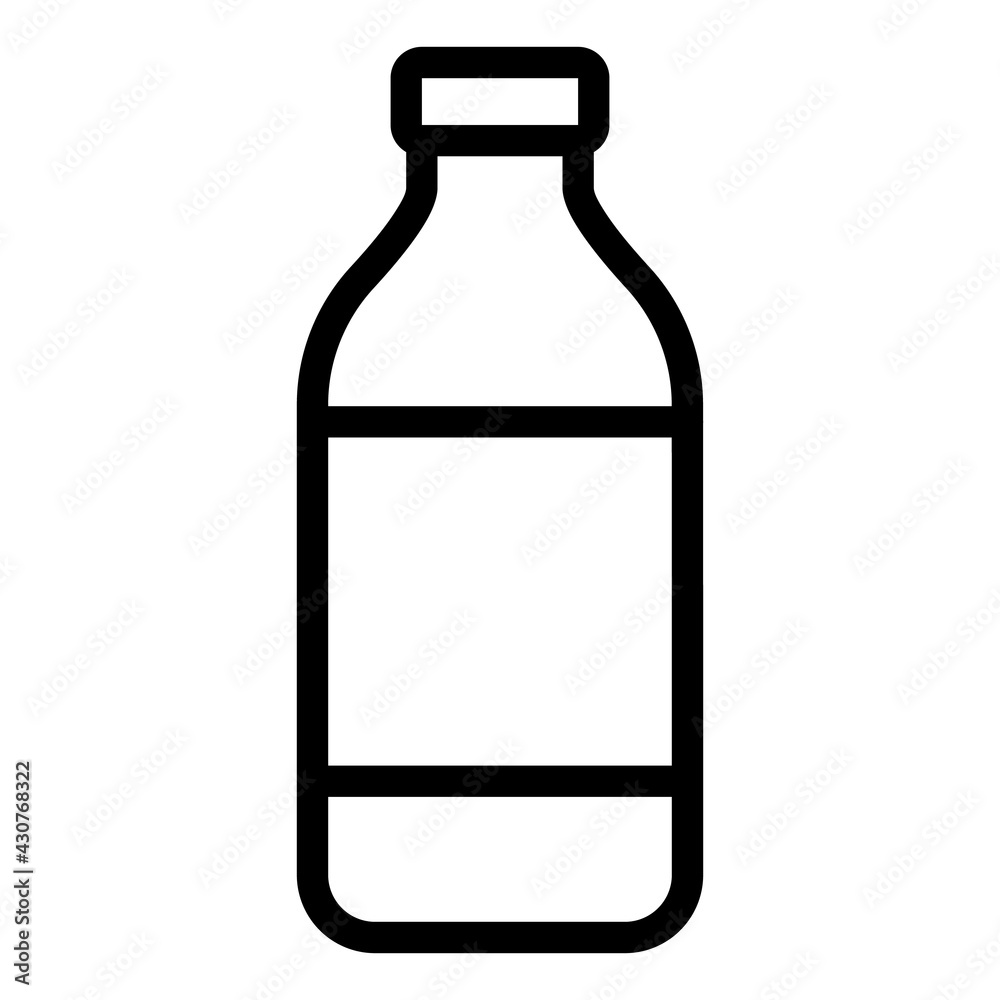 water bottle mineral single isolated icon with outline style water bottle mineral single isolated icon with outline style