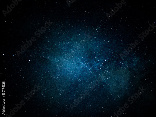 View of the galaxy with plenty of stars. Abstract space background