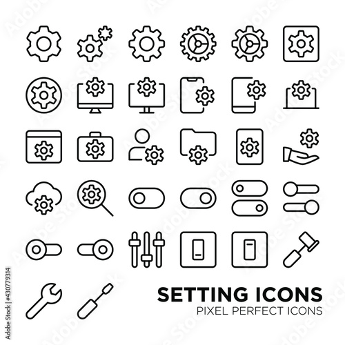 Setting Icons