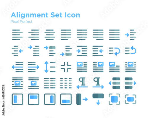 Alignment Set Icon