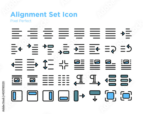 Alignment Set Icon