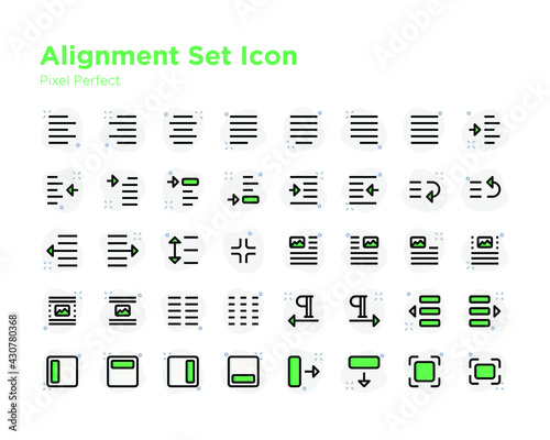 Alignment Set Icon
