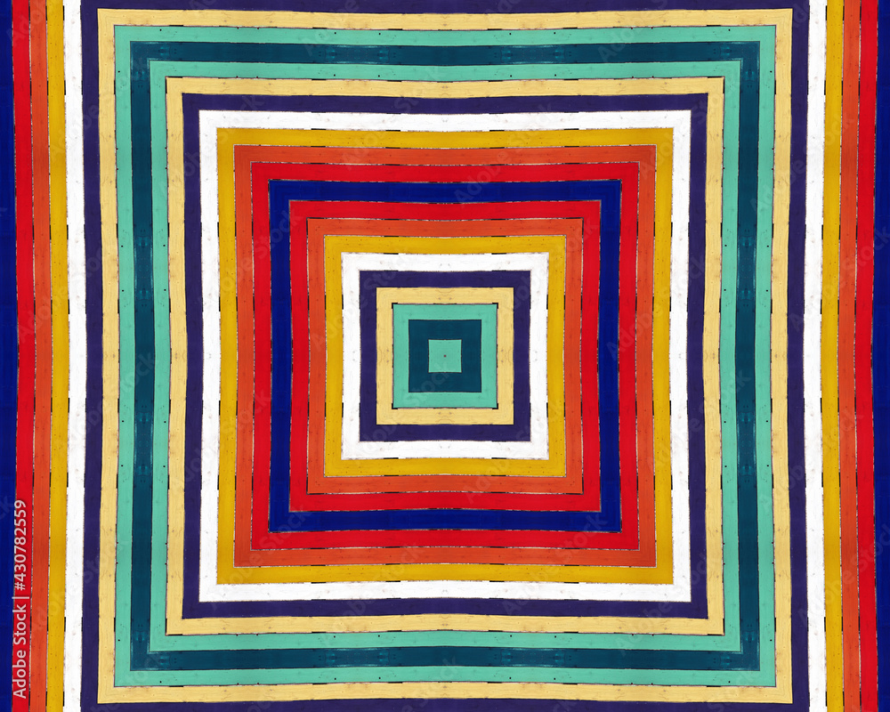 kaleidoscopic pattern of a wooden painted board wall kaleidoscopic pattern of a wooden painted board wall