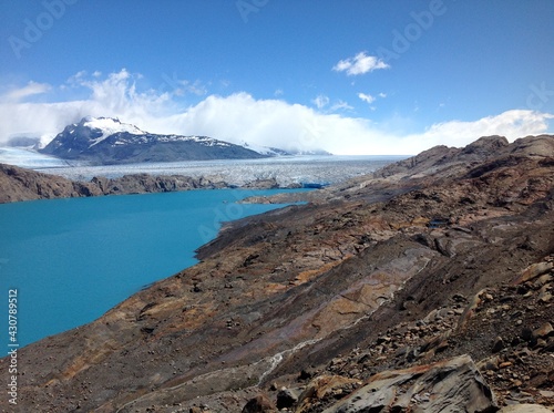 perito moreno glacier in patagonia argentina