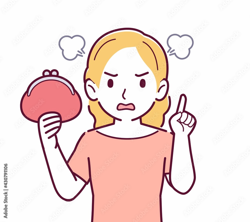 金髪の髪の女性 金髪の髪の女性