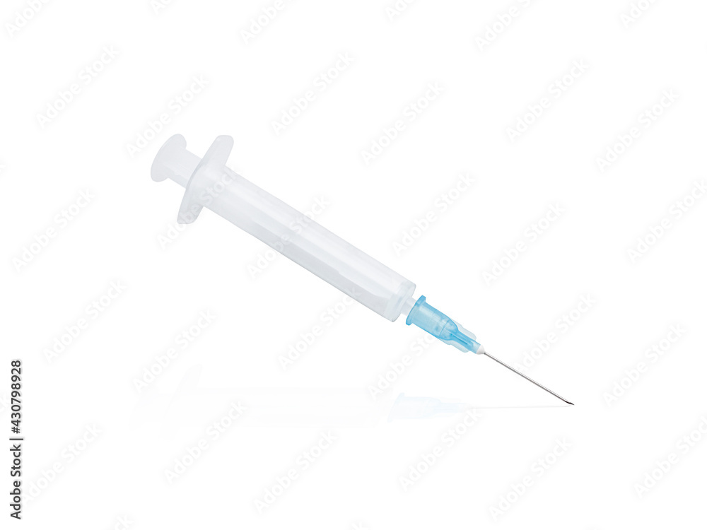 Fototapeta premium Syringe isolated on white background