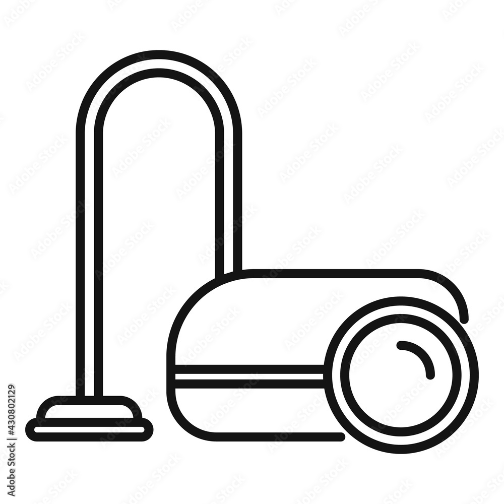 Vacuum cleaner icon, outline style Vacuum cleaner icon, outline style