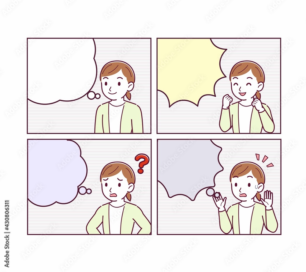 キャラクターと漫画 キャラクターと漫画