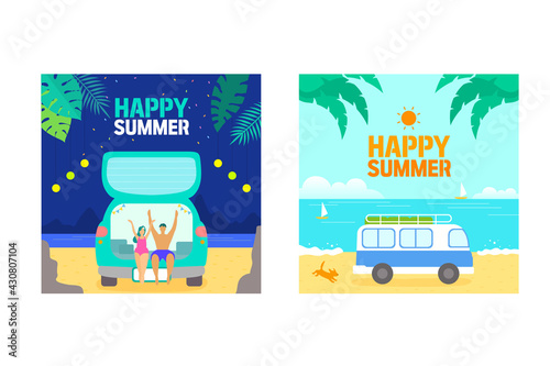 Summer Event Web Banner Collection 
