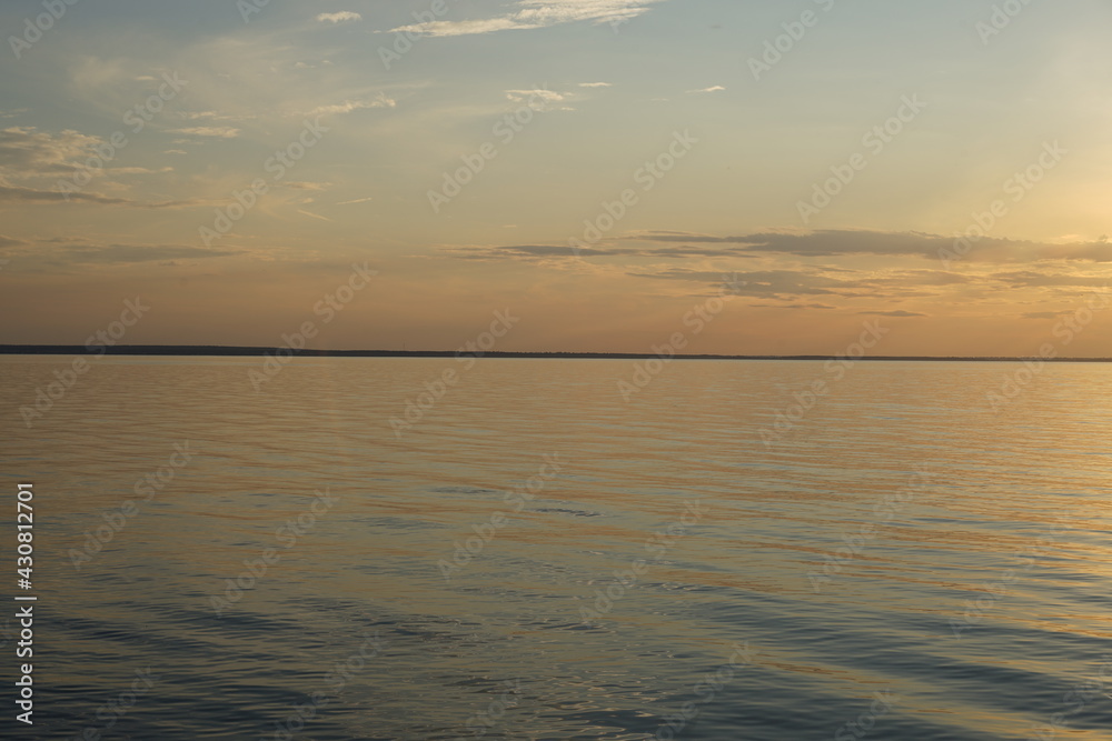 Obraz premium Sunset on the sea