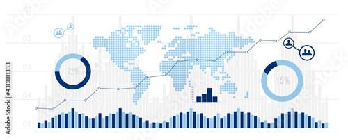grafico, business, economia, crescita, istogramma,