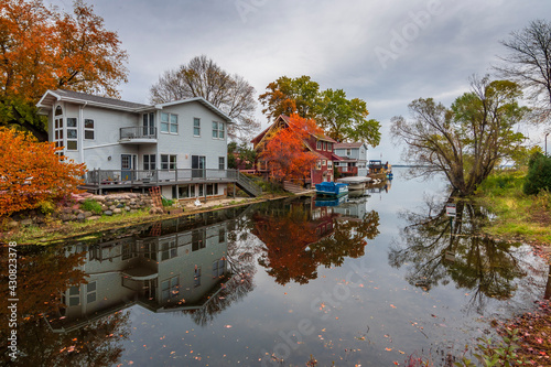 Monona Lake side view in Madison City of Wisconsin photo