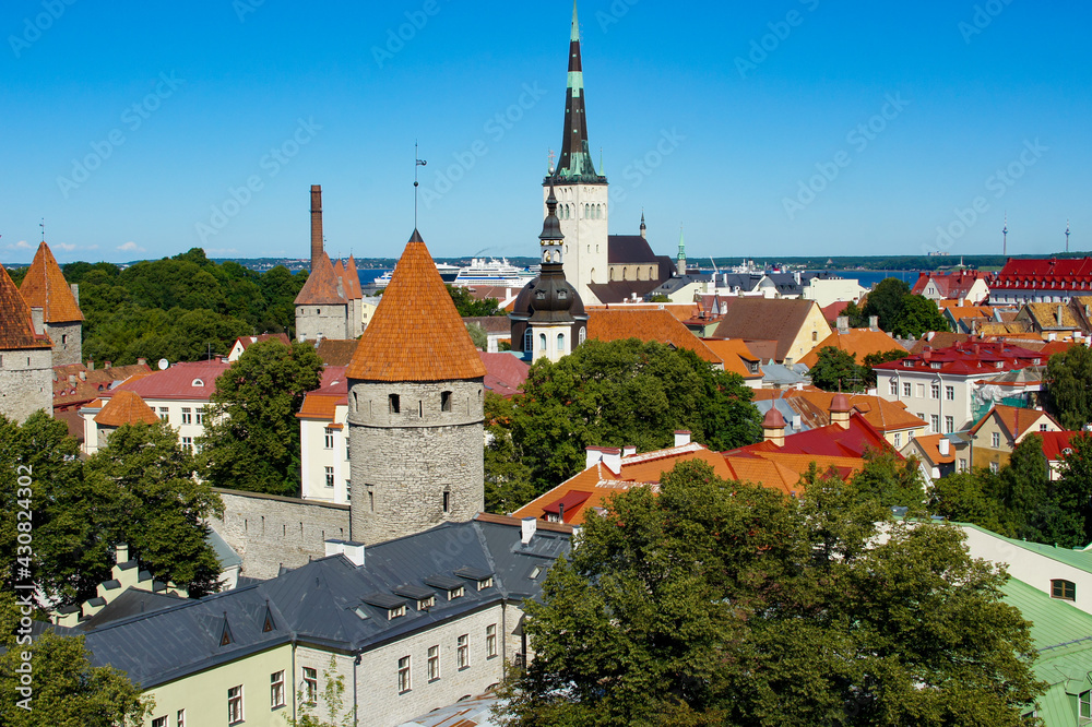 Observation deck Tallinn Old town