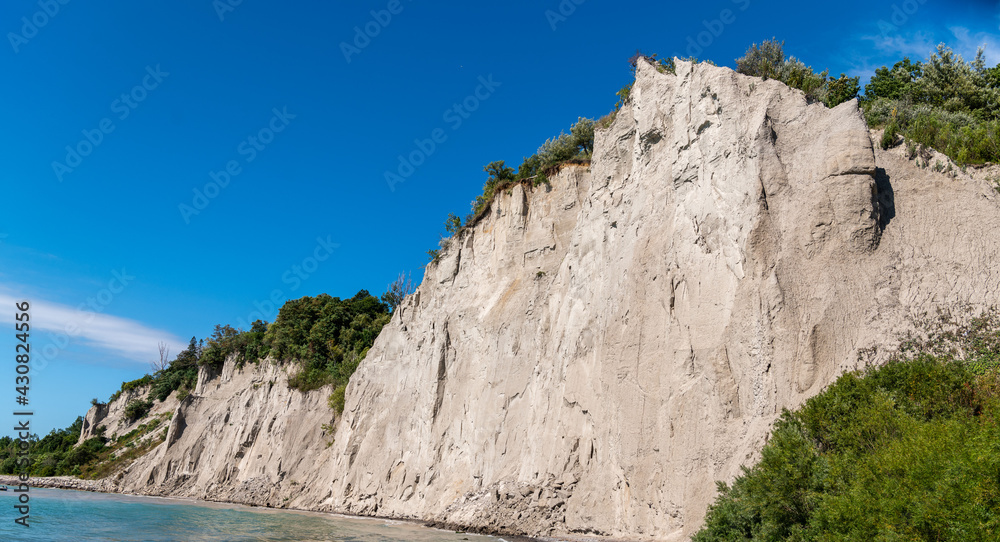 cliff in the mountains