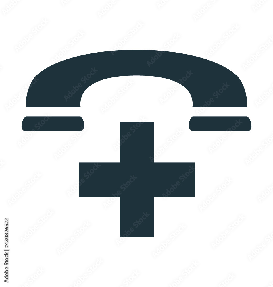 Obraz premium Hospital Helpline