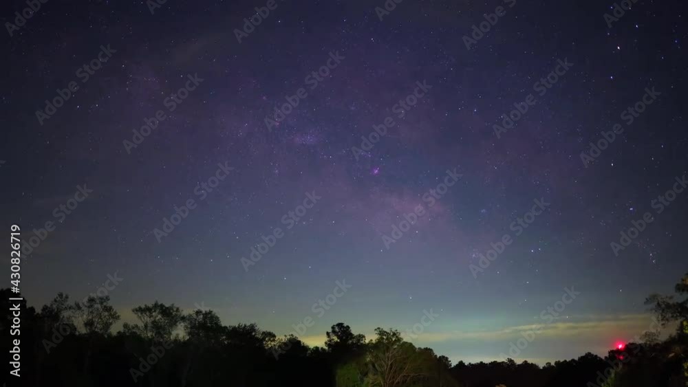 Stars on sky at night, time lapse Stars on sky at night, time lapse