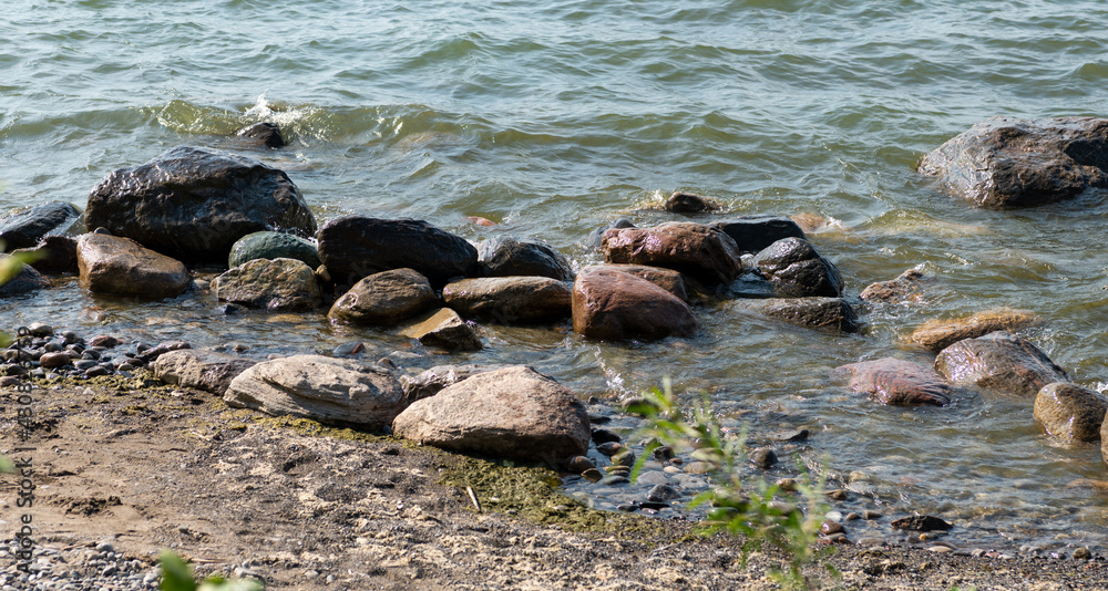 Obraz premium rocks on the beach