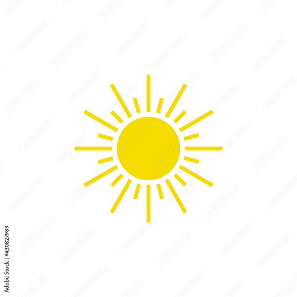 sun logo icon design template vector sun logo icon design template vector