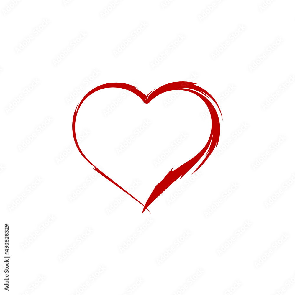 love logo icon design vector