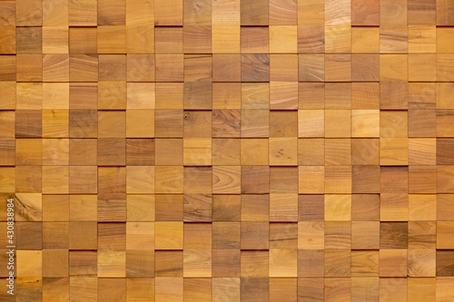 Square Wood Background
