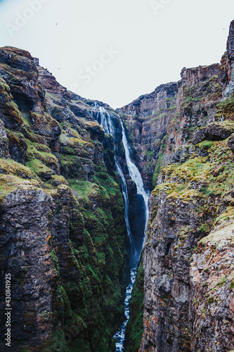 waterfall in park