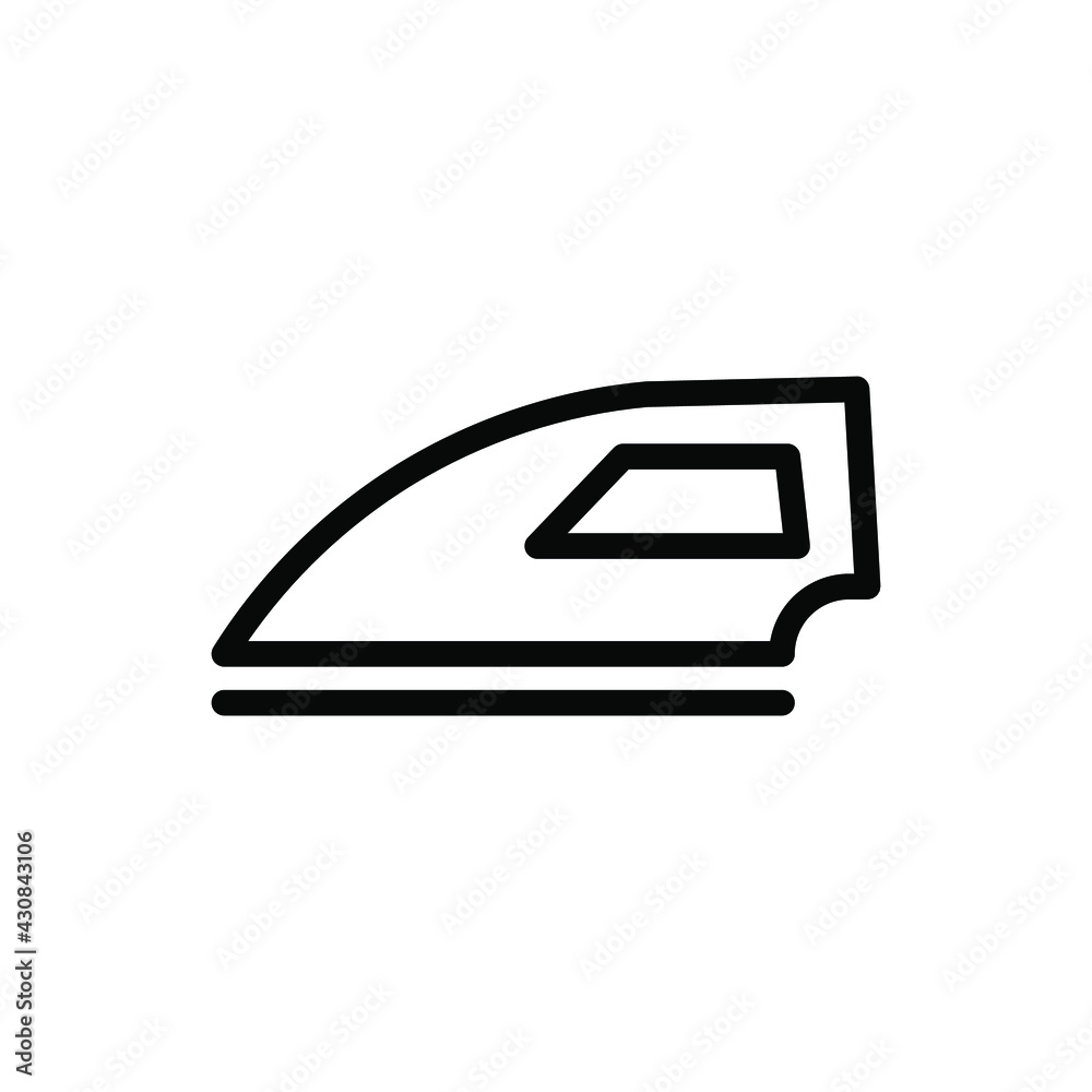 iron line icon vector illustration iron line icon vector illustration