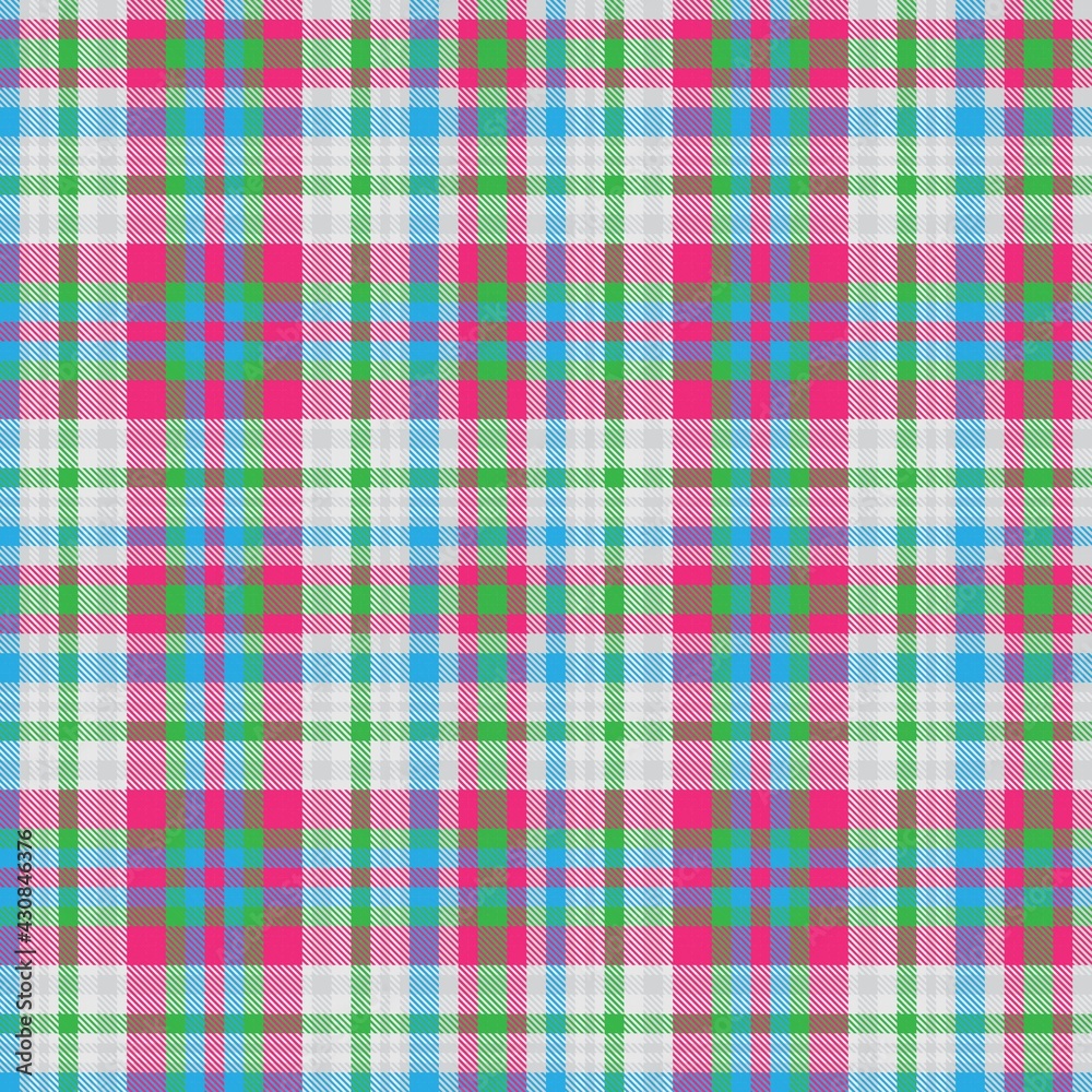 Colourful Plaid textured Seamless Pattern Colourful Plaid textured Seamless Pattern