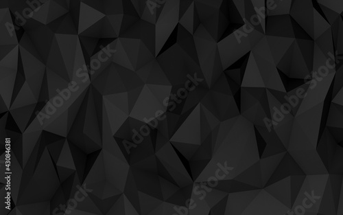 Fototapeta Naklejka Na Ścianę i Meble -  Polygon Backgrounds Dark