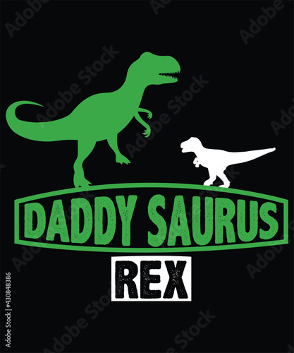 Funny Father's Day T shirt  , Daddysaurus Rex T-Shirt, T Rex T-Shirt, 