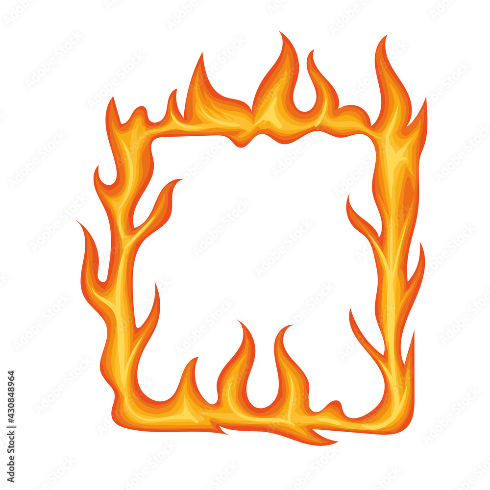 fire flame square fire flame square