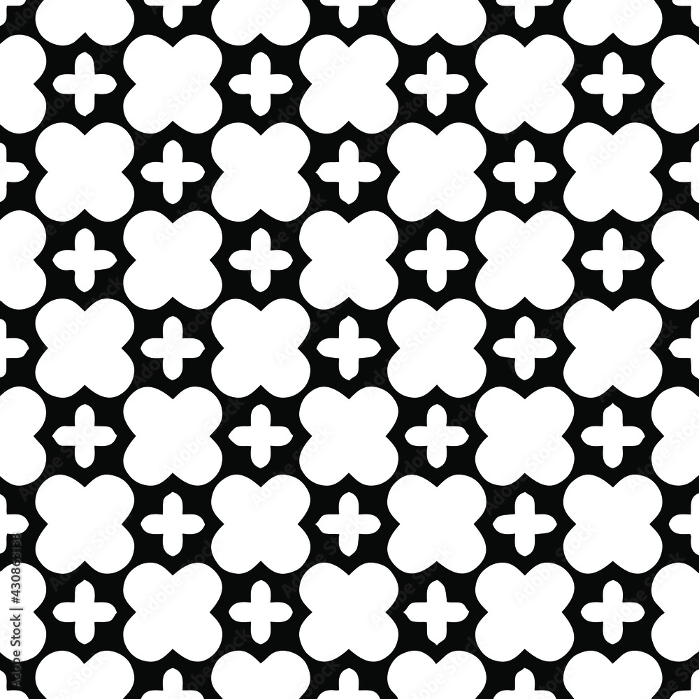 Geometric vector pattern with triangular elements. Seamless abstract ornament for wallpapers and backgrounds. Black and white colors. Geometric vector pattern with triangular elements. Seamless abstract ornament for wallpapers and backgrounds. Black and white colors.
